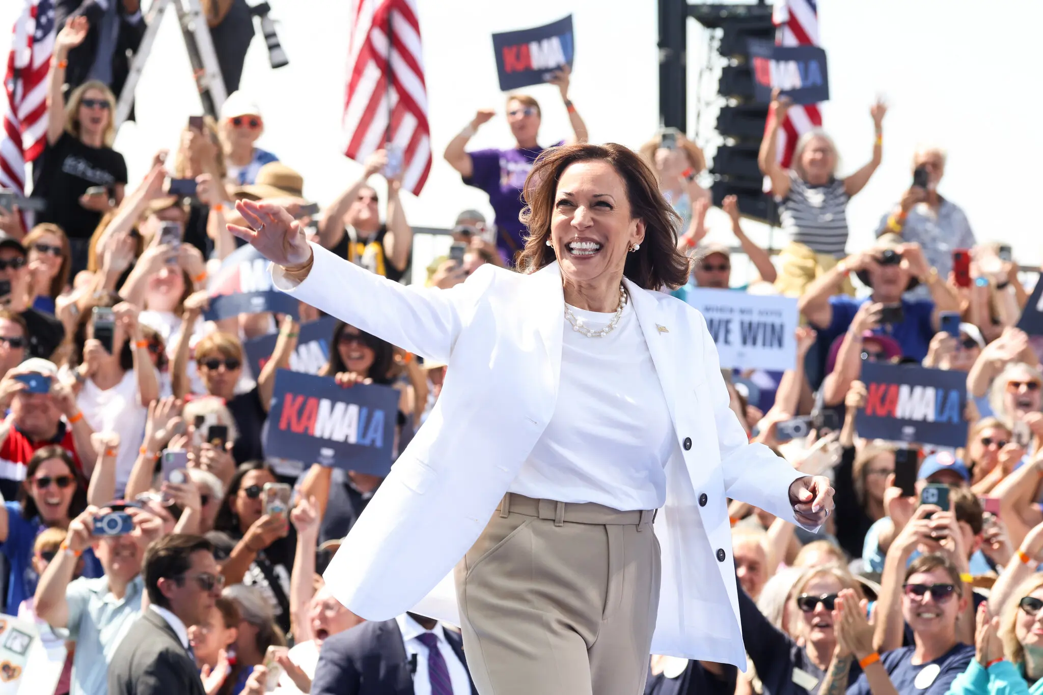 La chica de Wall Street: Kamala Harris y sus amigos multimillonarios