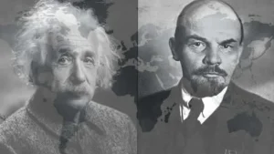 Einstein y Lenin: Dos Genios Unidos Contra el Empirismo Burgués. Hoy traemos una historia que conecta a dos titanes del siglo XX