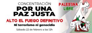 Sábado 22 de febrero a las 12h Plaza Juan Goytisolo (Madrid)